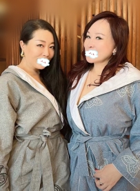 大奶熟女雙飛外送茶  蕾娜和艾莉絲擁有豐富的性經驗和淫蕩的天性，絕對能滿足你的所有